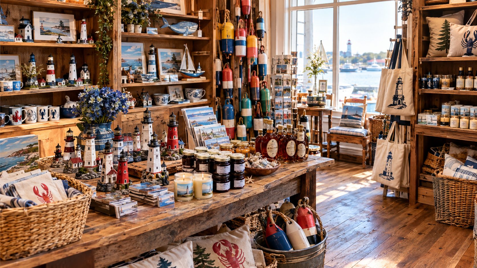 Coastal gifts on display